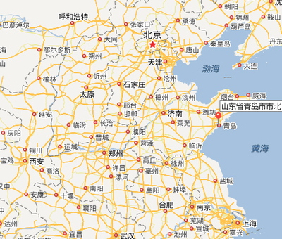 山东青岛在地理上属什么方向
