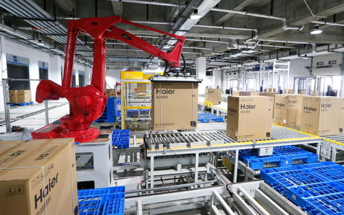china s 1st unmanned warehouse for large goods opens