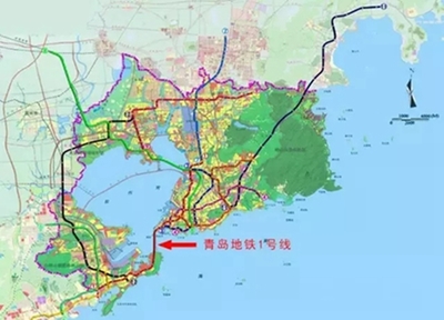 青岛西海岸近期规划5条地铁 未来匹配9条地铁线